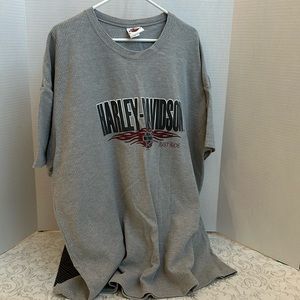 Harley-Davidson short sleeved ribbed t-shirt size 3X